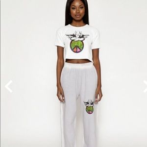 FINAL PRICE DROP 🔥 PEACE OF BOYS LIE FITTED THERMAL TEE NWOT